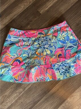 Lilly Pulitzer Luxletic Athletic Skirt L